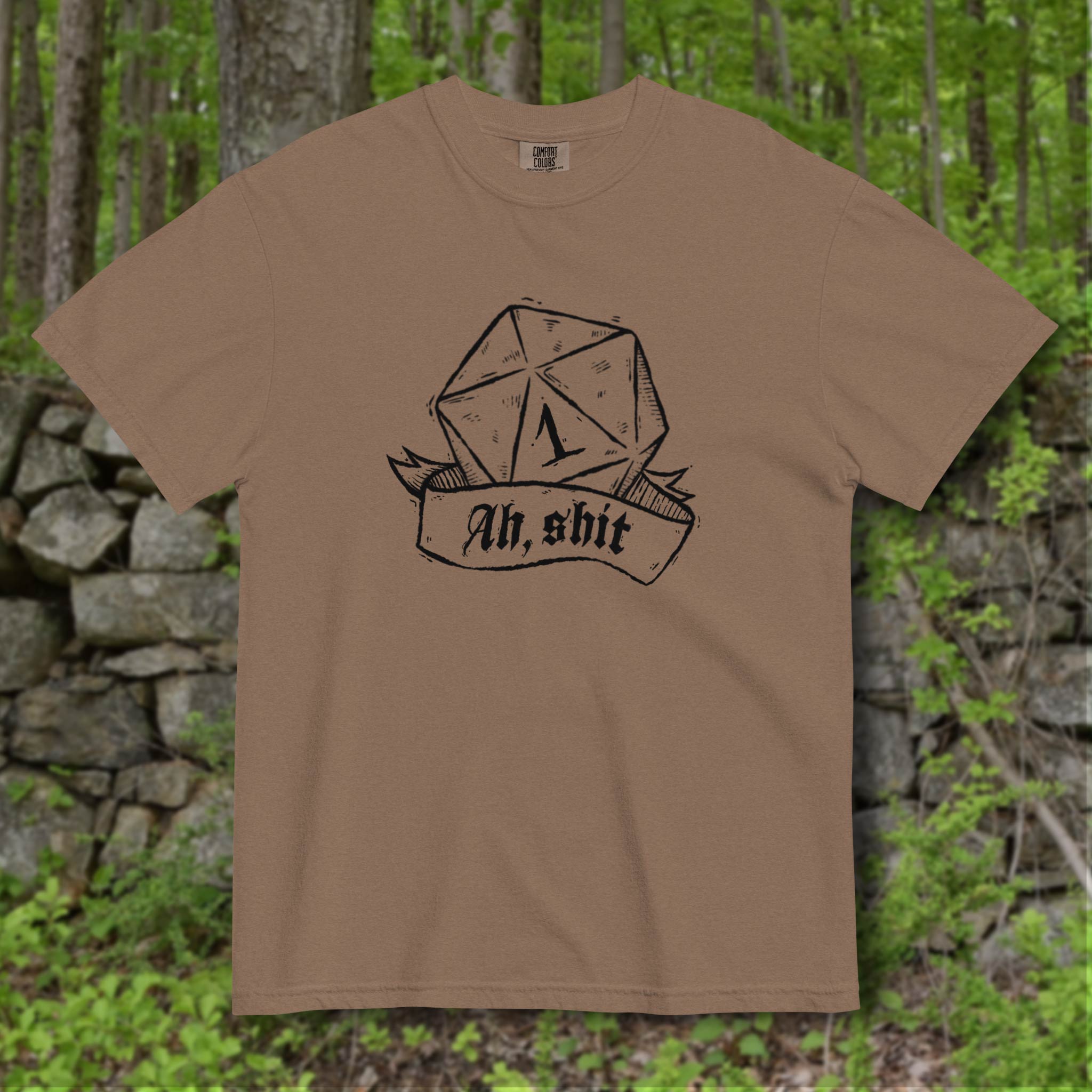 Ah Shit D20 Shirt