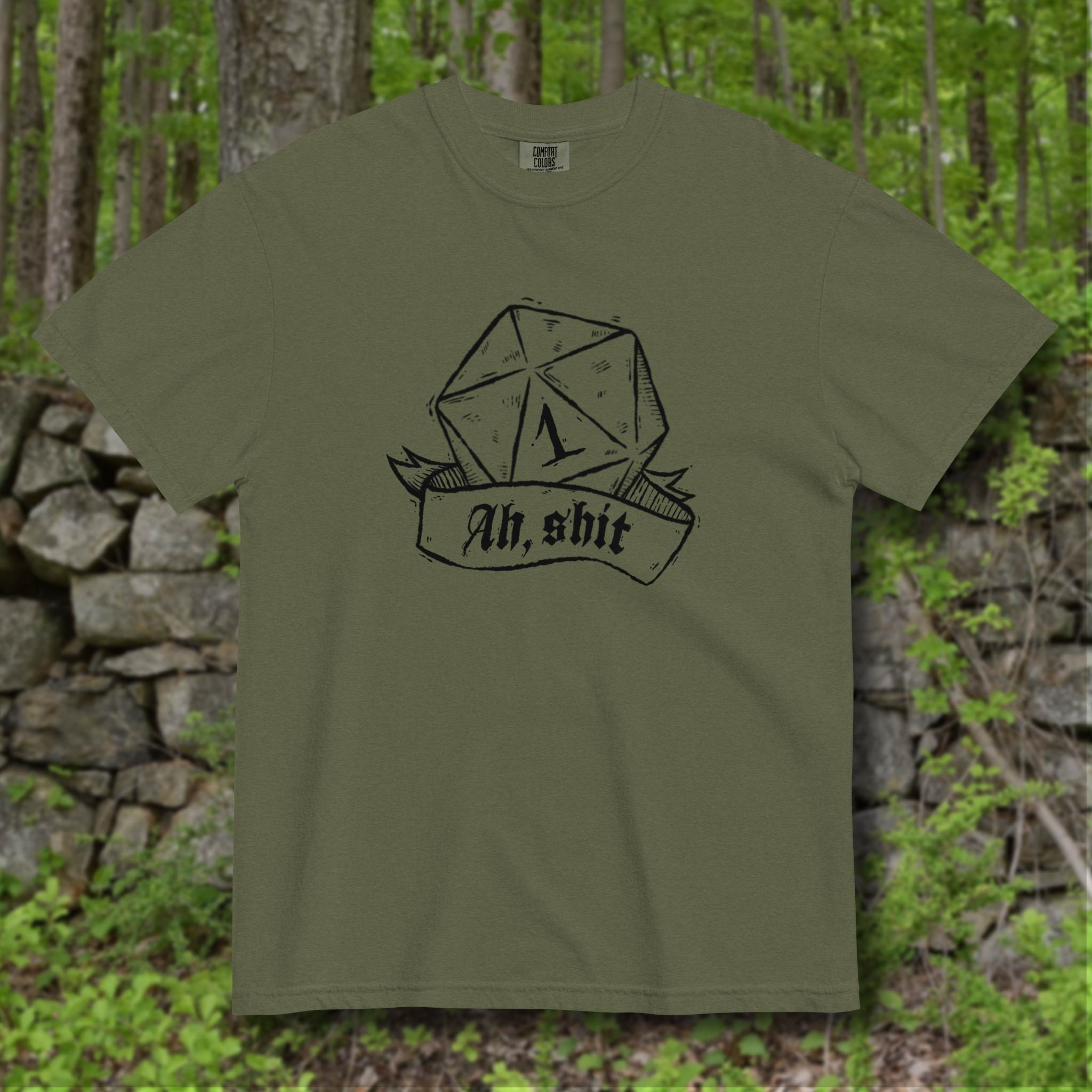 Ah Shit D20 Shirt