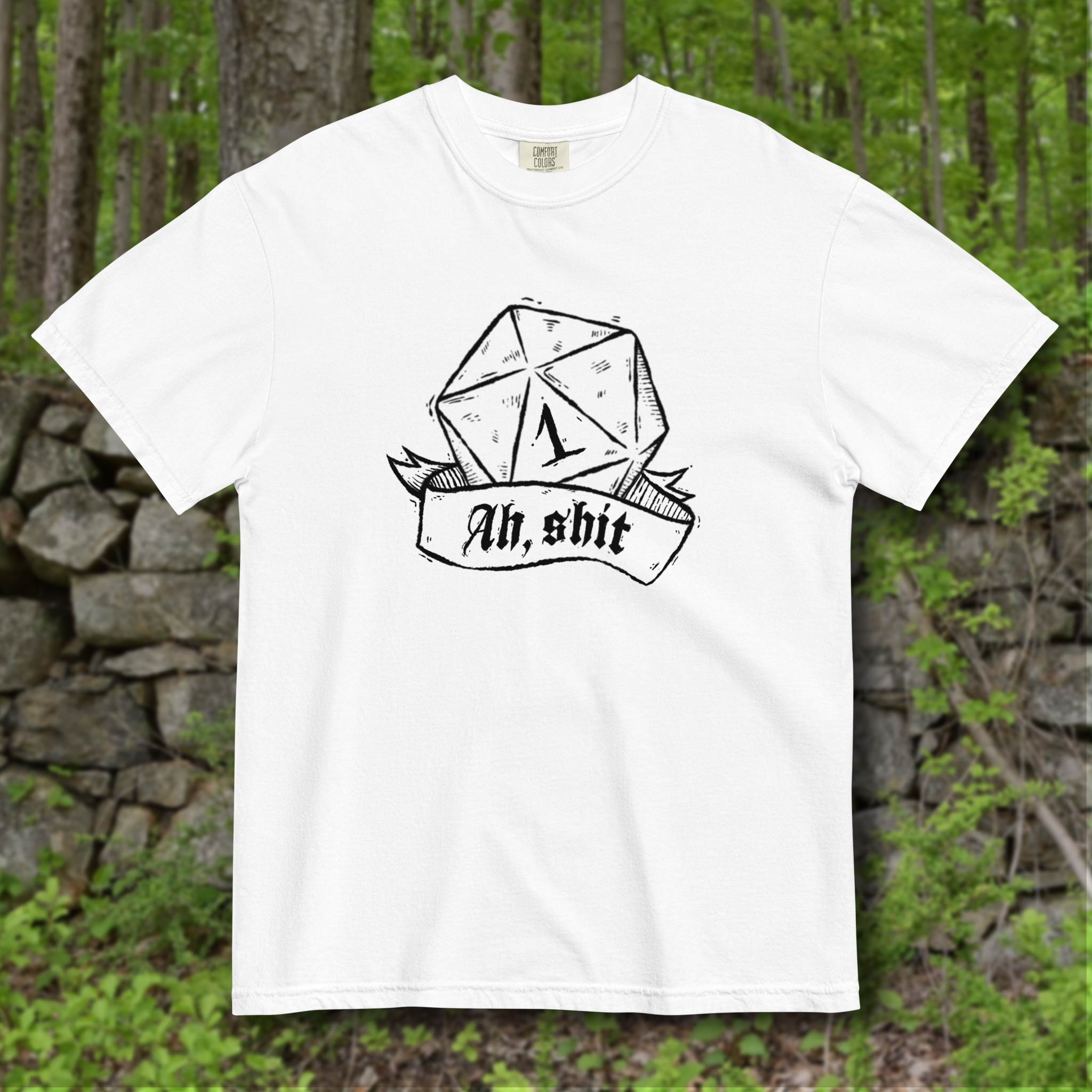 Ah Shit D20 Shirt