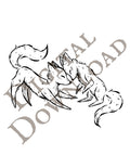 At Your Side Coloring Page [DIGITAL DOWNLOAD]